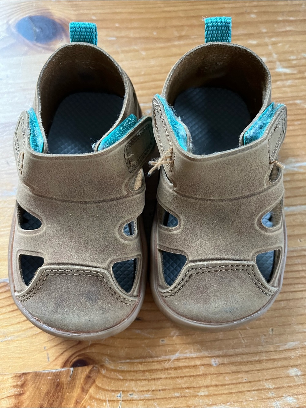 Ten Little Brown Everyday Sandals 4
